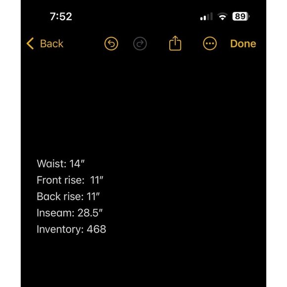 Lululemon Black Drawstring Joggers Back Pockets Tapered Legs Size 4 yoga outdoor - Picture 9 of 9